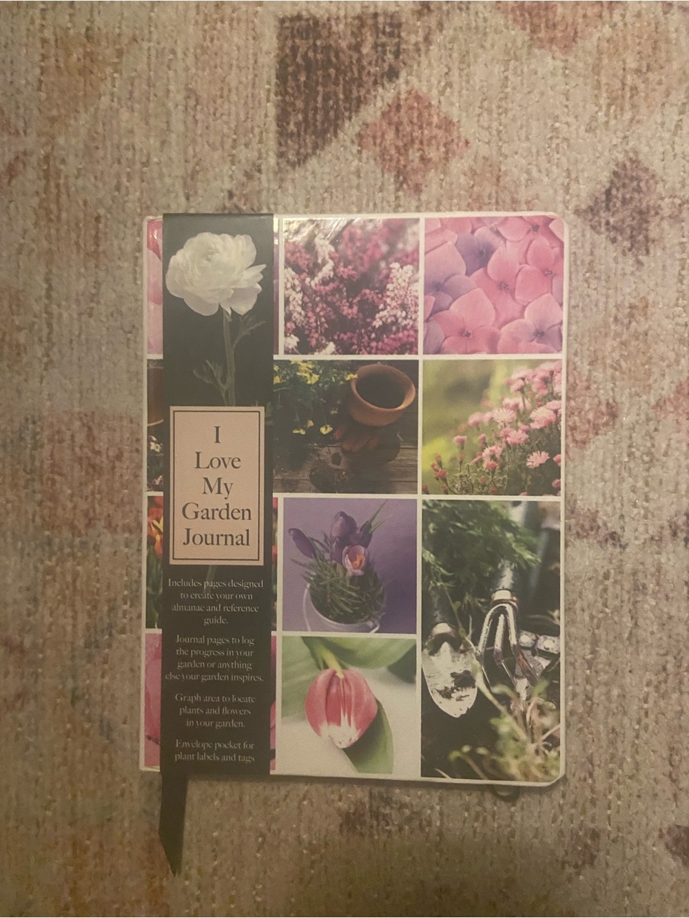 I Love My Garden Journal - Floral Cover (Pink, Purple, Green)